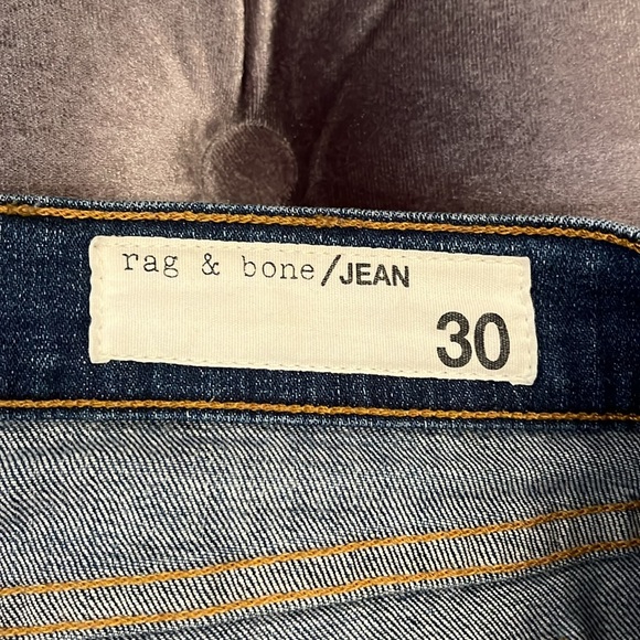 rag & bone skinny jeans with rips - Picture 2 of 3